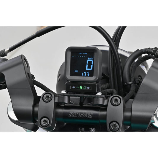DAYTONA CUBE Digitaler LCD Tacho mit Drehzahlmesser - Kama Bike Parts