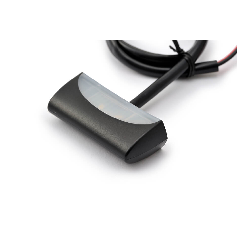DAYTONA Kennzeichenbeleuchtung schwarz E-gepr. - Kama Bike Parts
