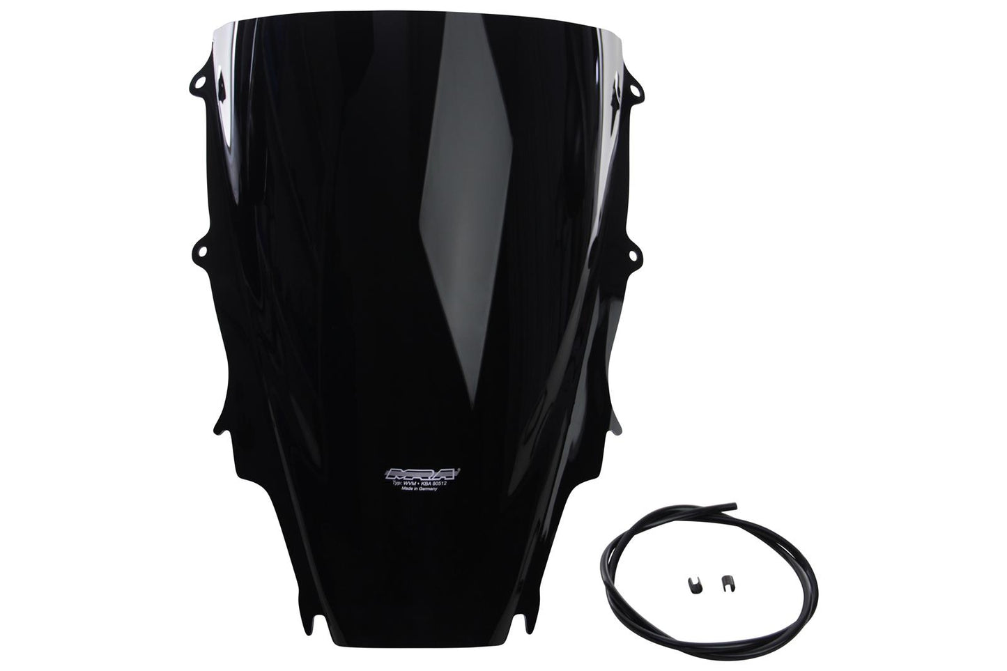 MRA Racingscheibe schwarz passend für Triumph Daytona 675 2009-2012