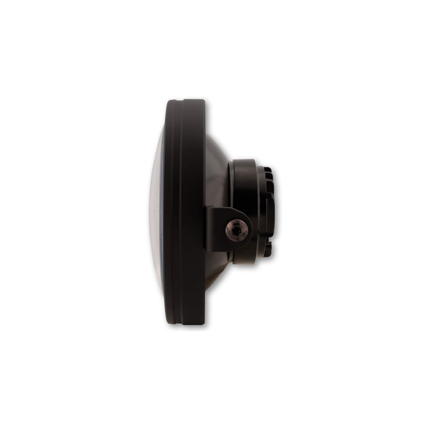 HIGHSIDER Frame-R2 Typ 5 Motorrad LED Scheinwerfer 5 3/4 Zoll Side-Mount Schwarz