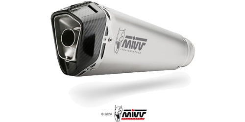 MIVV Delta Race Auspuff Edelstahl passend für APRILIA RS 125 2021-2024
