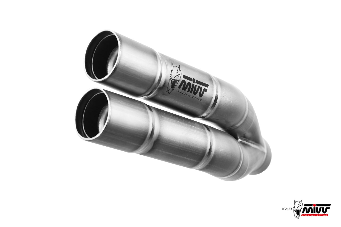 MIVV Double Gun Auspuff Edelstahl passend für HONDA CB 1000 R 2008-2017