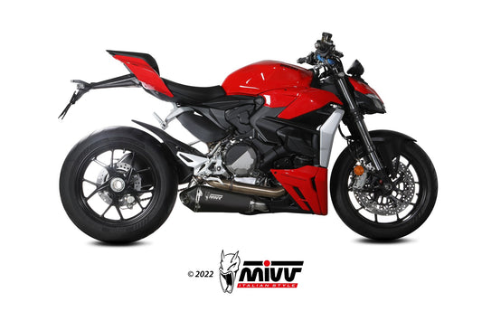 MIVV Delta-Race Auspuff passend für Ducati Streetfighter V2 2020-2024