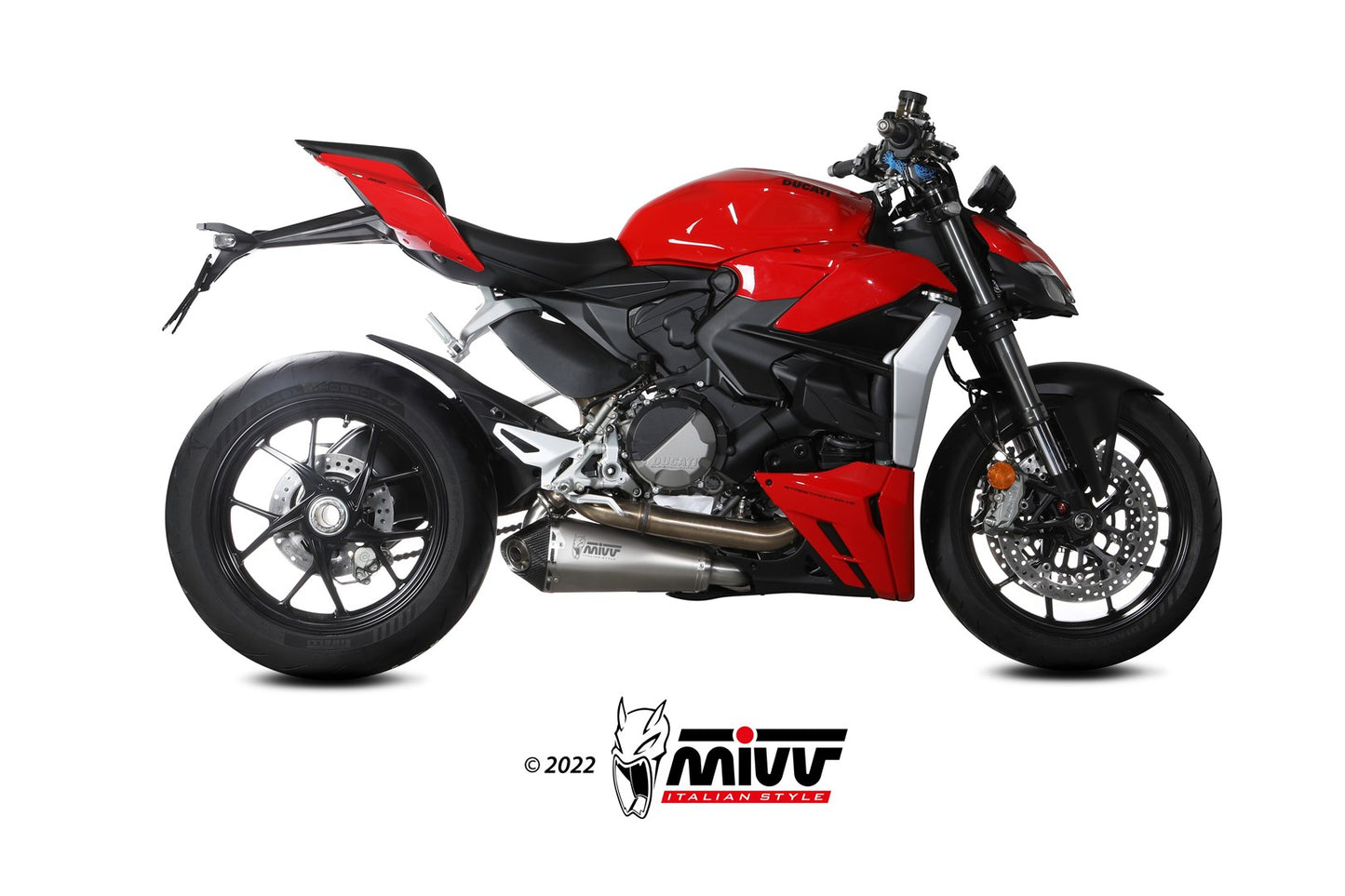 MIVV Delta-Race Auspuff passend für DUCATI STREETFIGHTER V2 2022-2024