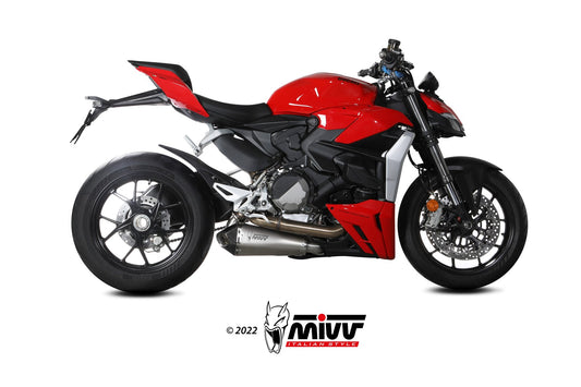 MIVV Delta-Race Auspuff passend für DUCATI STREETFIGHTER V2 2022-2024