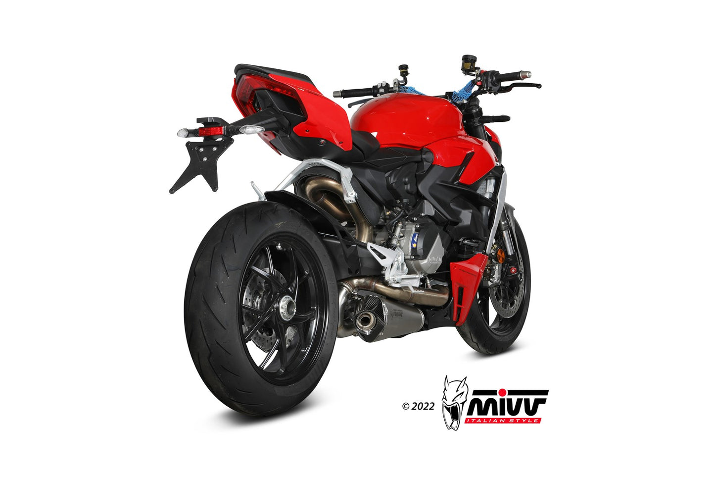 MIVV Delta-Race Auspuff passend für DUCATI STREETFIGHTER V2 2022-2024
