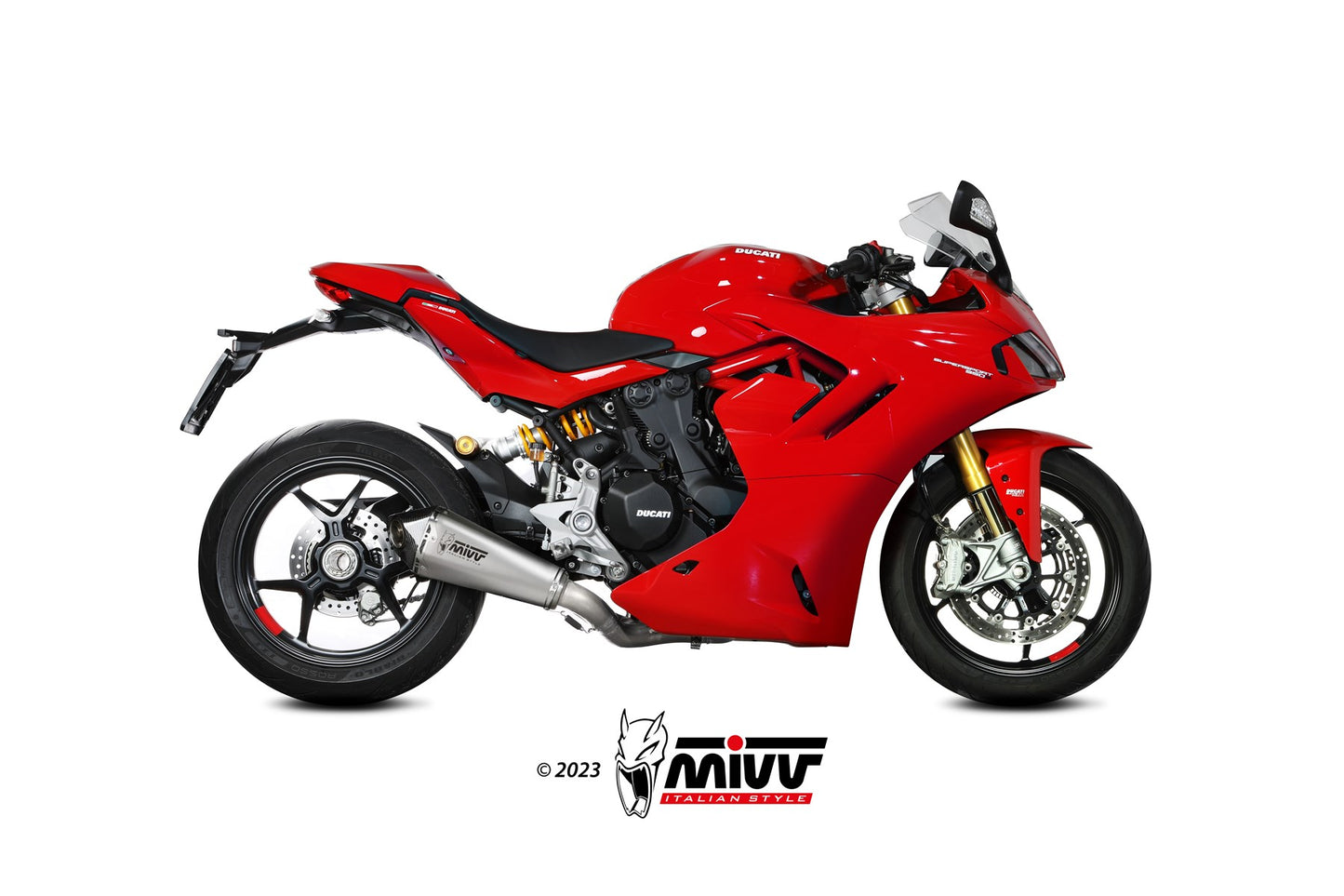 MIVV Delta Race Auspuff passend für DUCATI SUPERSPORT 950 / S 2021-2024