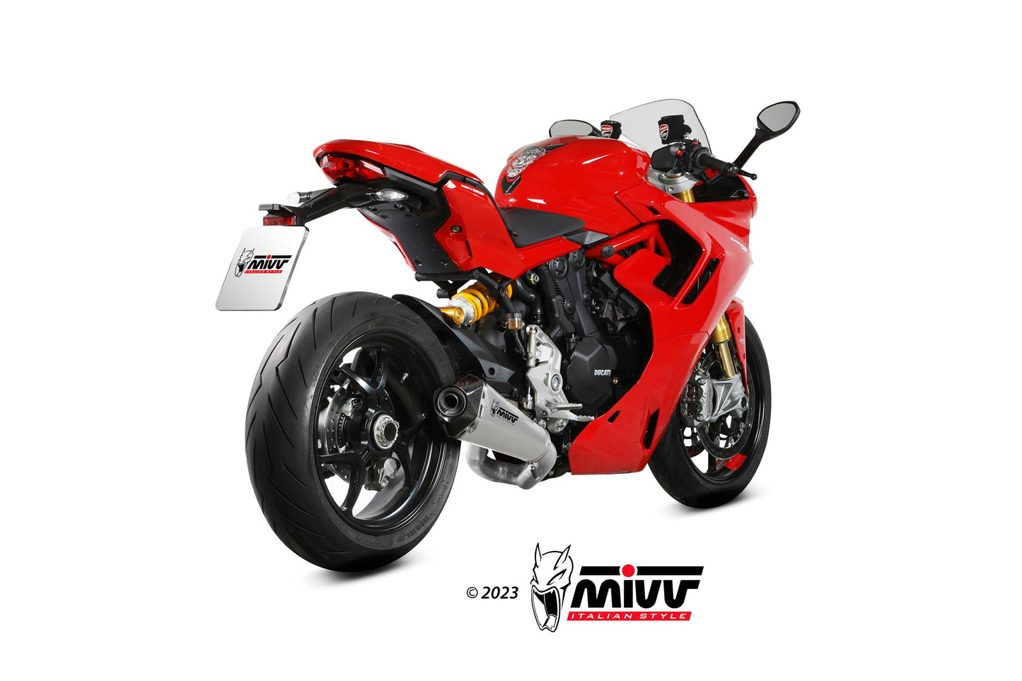 MIVV Delta Race Auspuff passend für DUCATI SUPERSPORT 950 / S 2021-2024