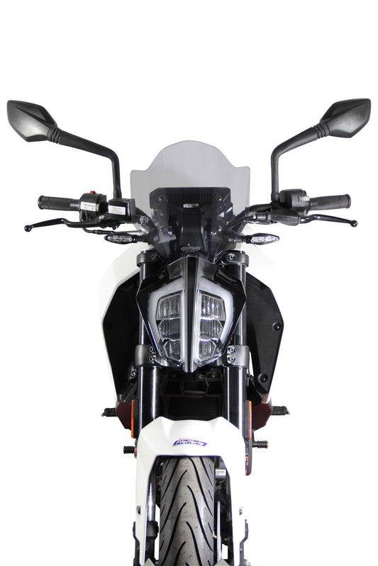 MRA Sportscheibe NSPM rauchgrau passend für KTM DUKE 125 / 390 2017-2023