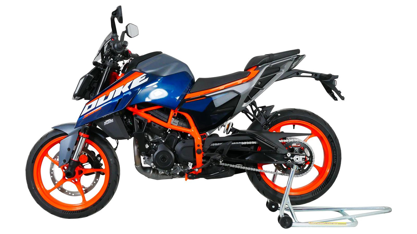 MRA Sportscheibe "NSPM" rauchgrau passend für KTM 390 DUKE 2024-
