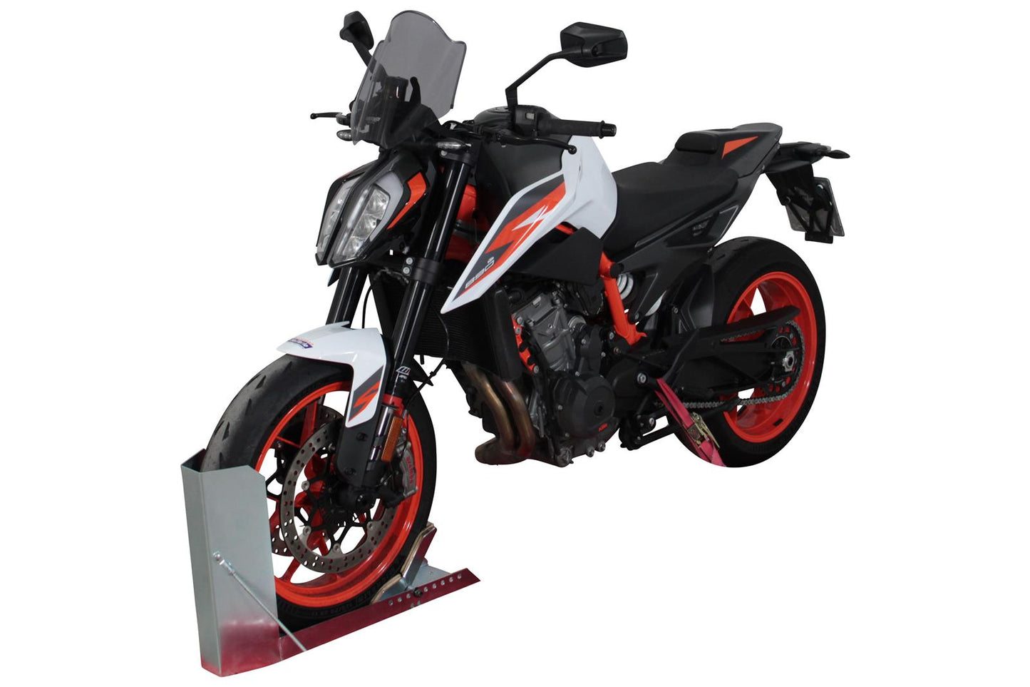 MRA Racingscheibe "NRM" rauchgrau passend für KTM DUKE 890 R 2019-