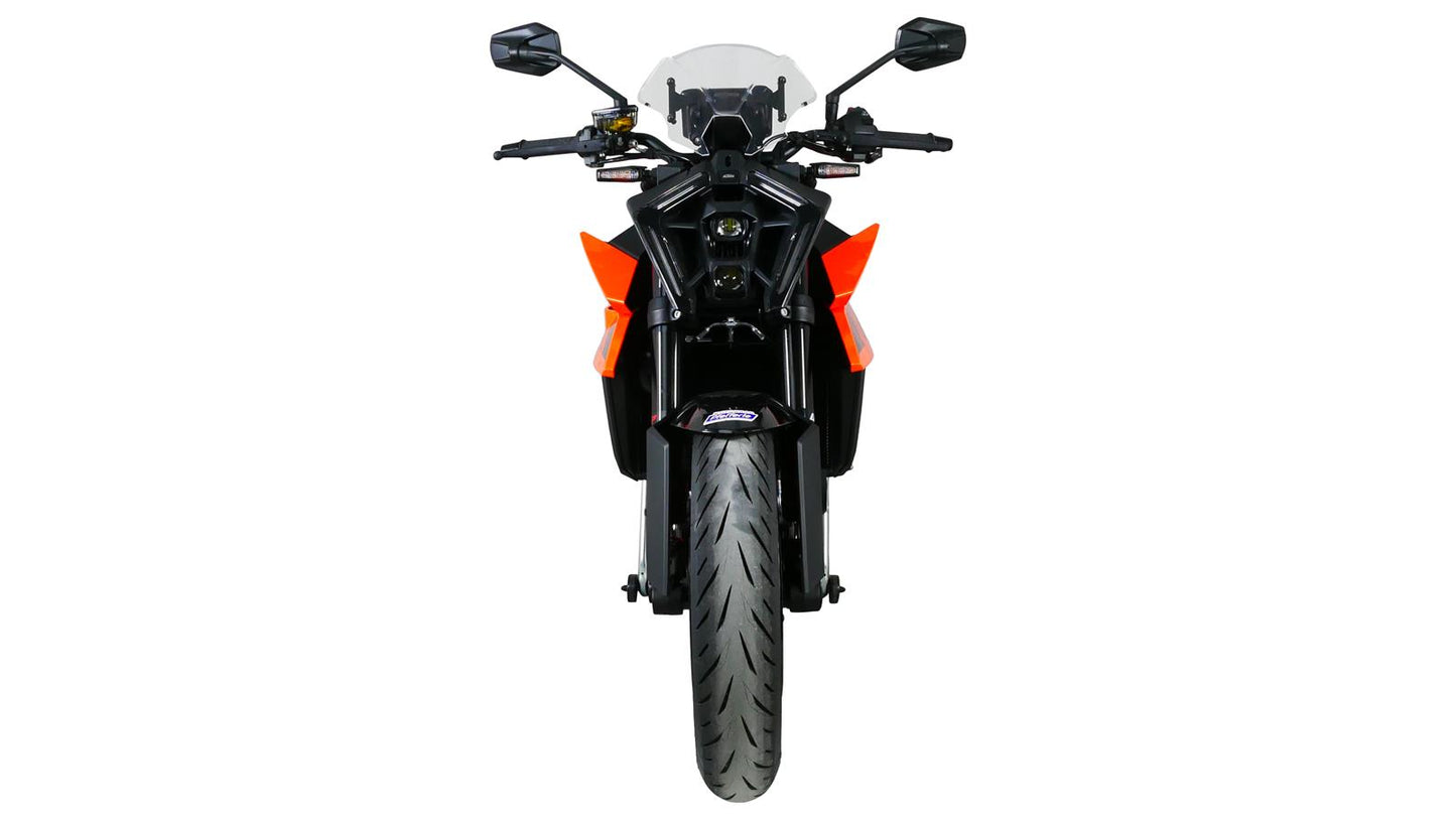 MRA Sportscheibe "NSPM" klar passend für KTM 990 DUKE 2024-