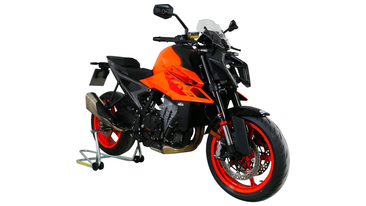 MRA Sportscheibe "NSPM" klar passend für KTM 990 DUKE 2024-