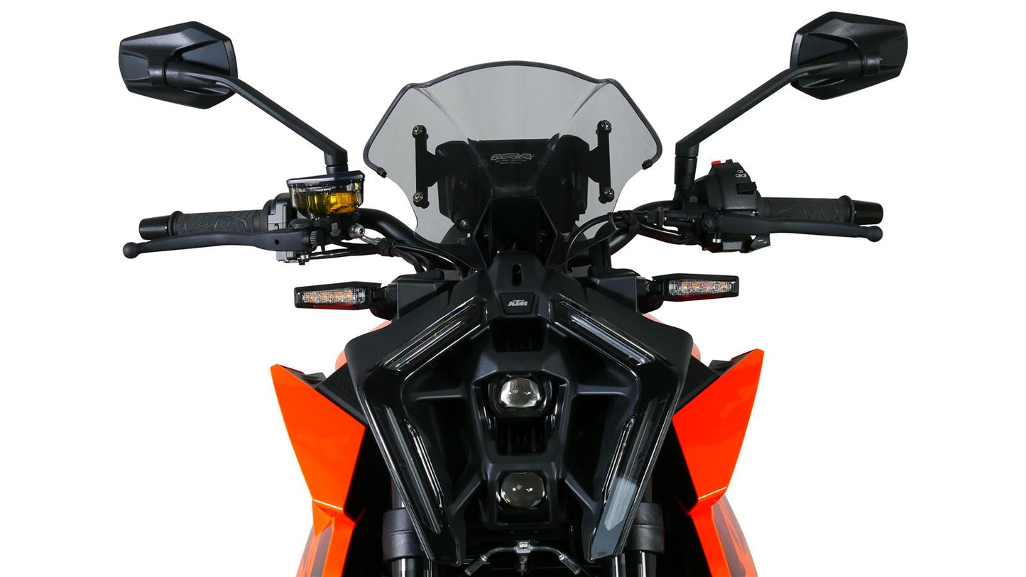 MRA Sportscheibe "NSPM" rauchgrau passend für KTM 990 DUKE 2024-