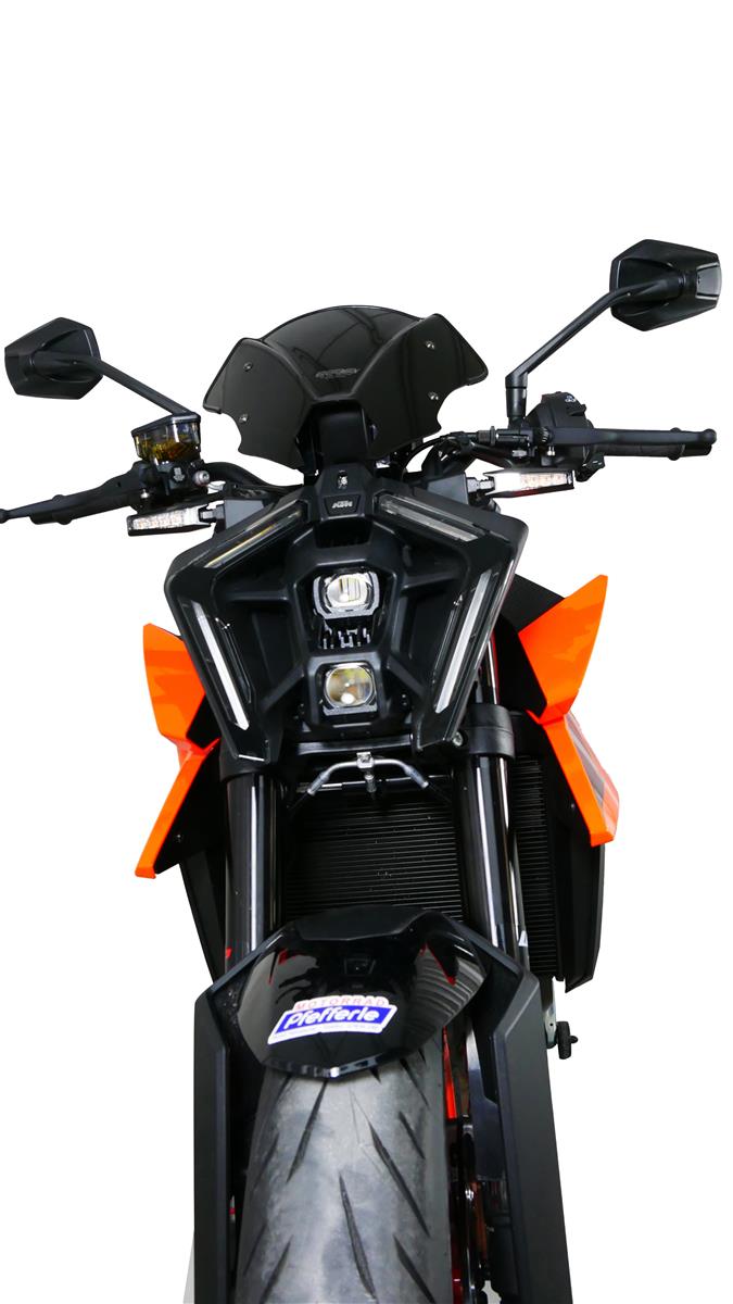 MRA Sportscheibe "NSPM" schwarz passend für KTM 990 DUKE 2024-