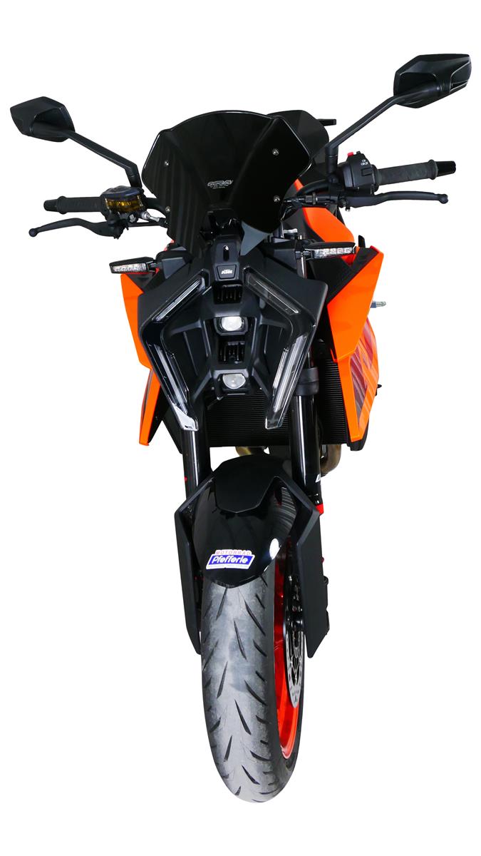 MRA Sportscheibe "NSPM" schwarz passend für KTM 990 DUKE 2024-
