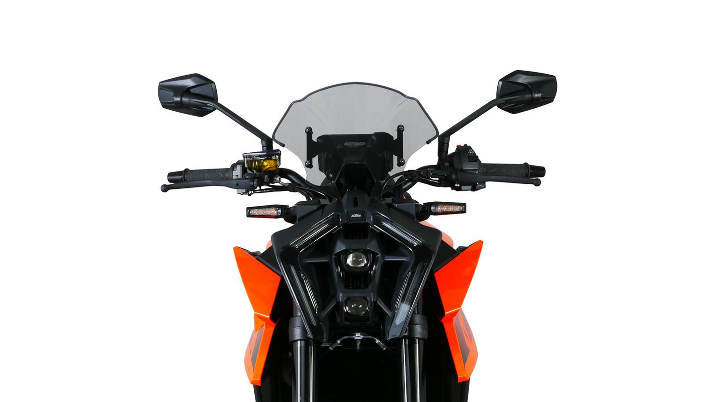 MRA Tourenscheibe "NTM" rauchgrau passend für KTM 990 DUKE 2024-