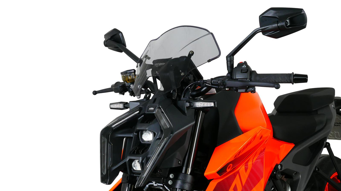 MRA Tourenscheibe "NTM" rauchgrau passend für KTM 990 DUKE 2024-