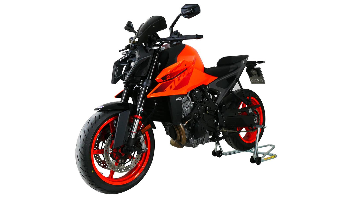 MRA Tourenscheibe "NTM" schwarz passend für KTM 990 DUKE 2024-