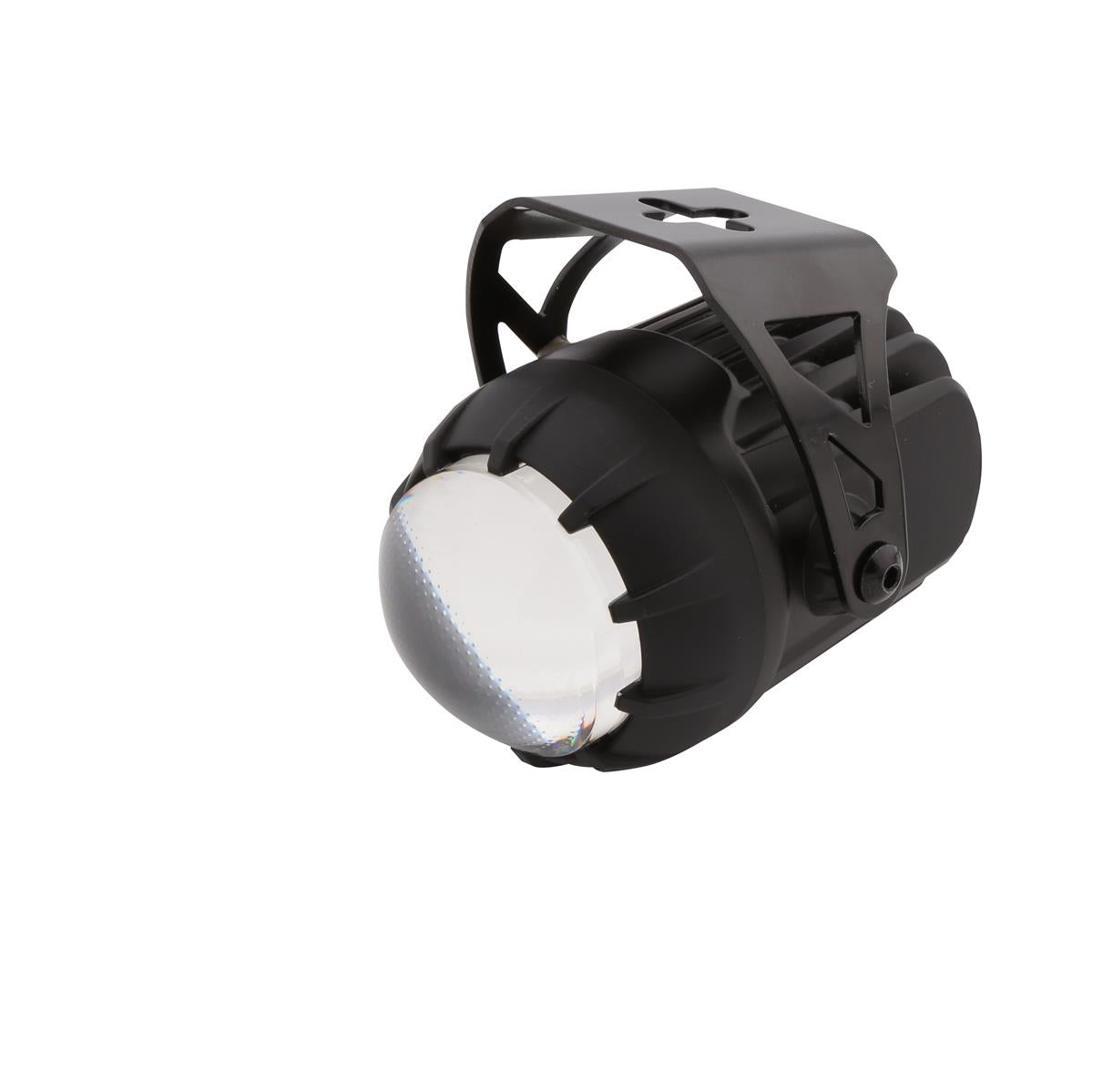 Highsider Dual-Stream Next Motorrad LED Scheinwerfer Schwarz E-geprüft
