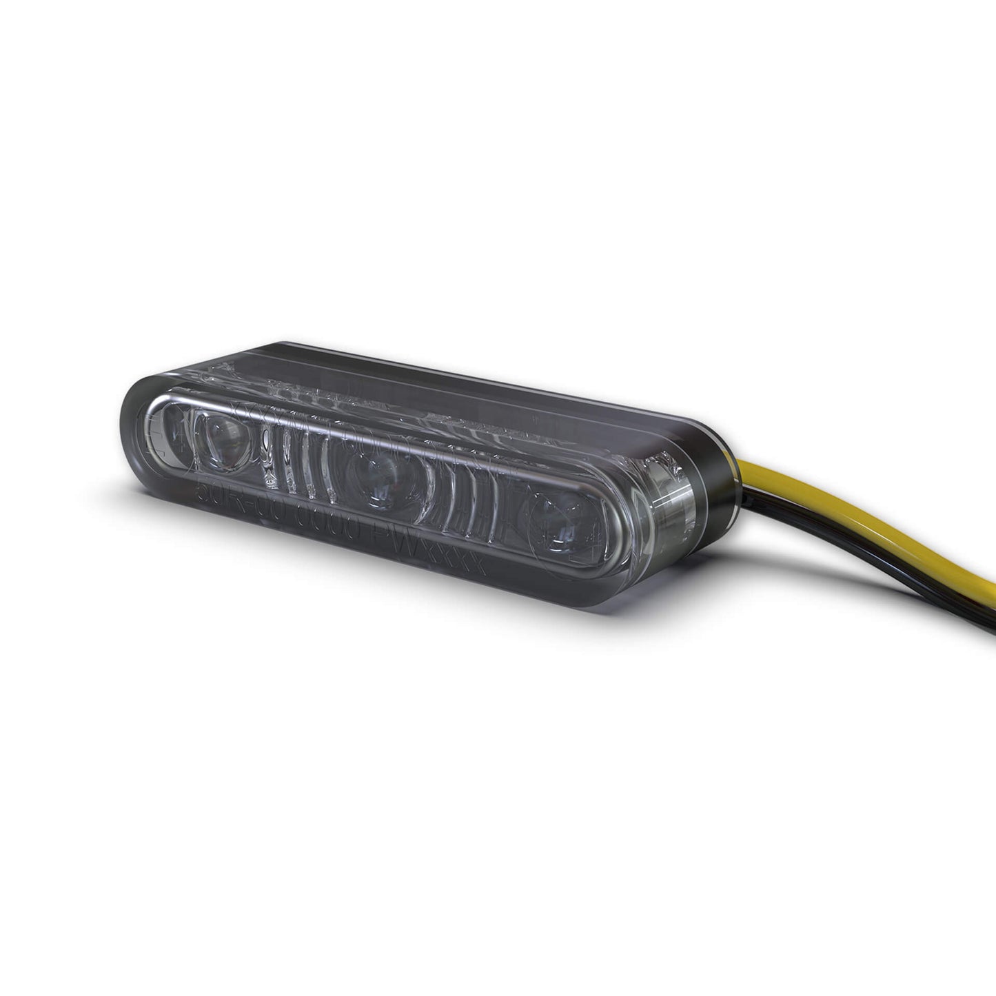 HIGHSIDER Star-MX1 Motorrad LED Blinker Modul Rauchgrau, E-geprüft (Paar)