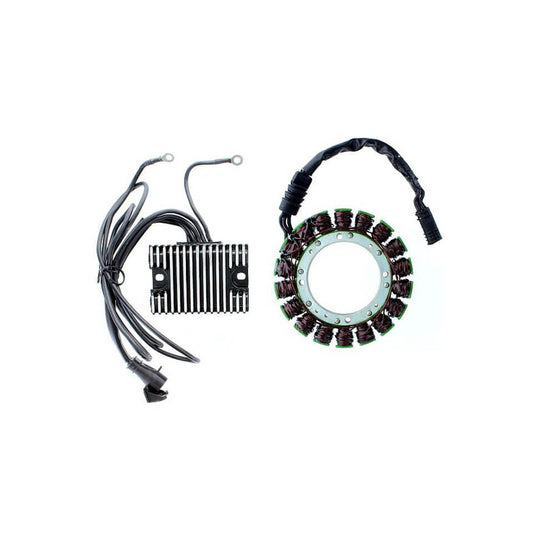 Lichtmaschine Stator/Regler passend für Harley Davidson 1340 Softail Custom 1989-1996 - Kama Bike Parts