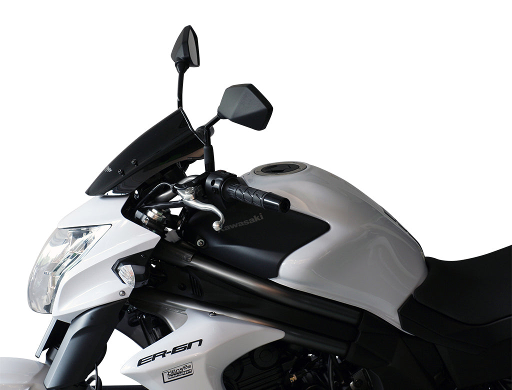 MRA Tourenscheibe "T" schwarz passend für Kawasaki ER 6 N 2012-