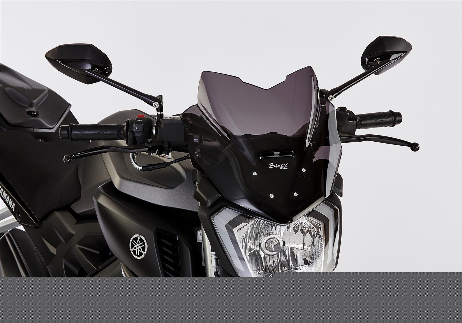 ERMAX Naked-Bike-Scheibe passend für Kawasaki Z 1000 2010-2013 ZRT00D - Kama Bike Parts