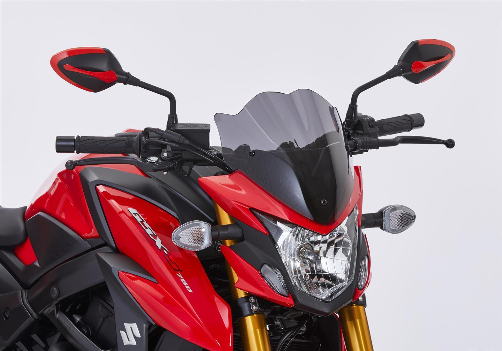 ERMAX Naked-Bike-Scheibe passend für Suzuki GSX-S 750 2017-2021 - Kama Bike Parts