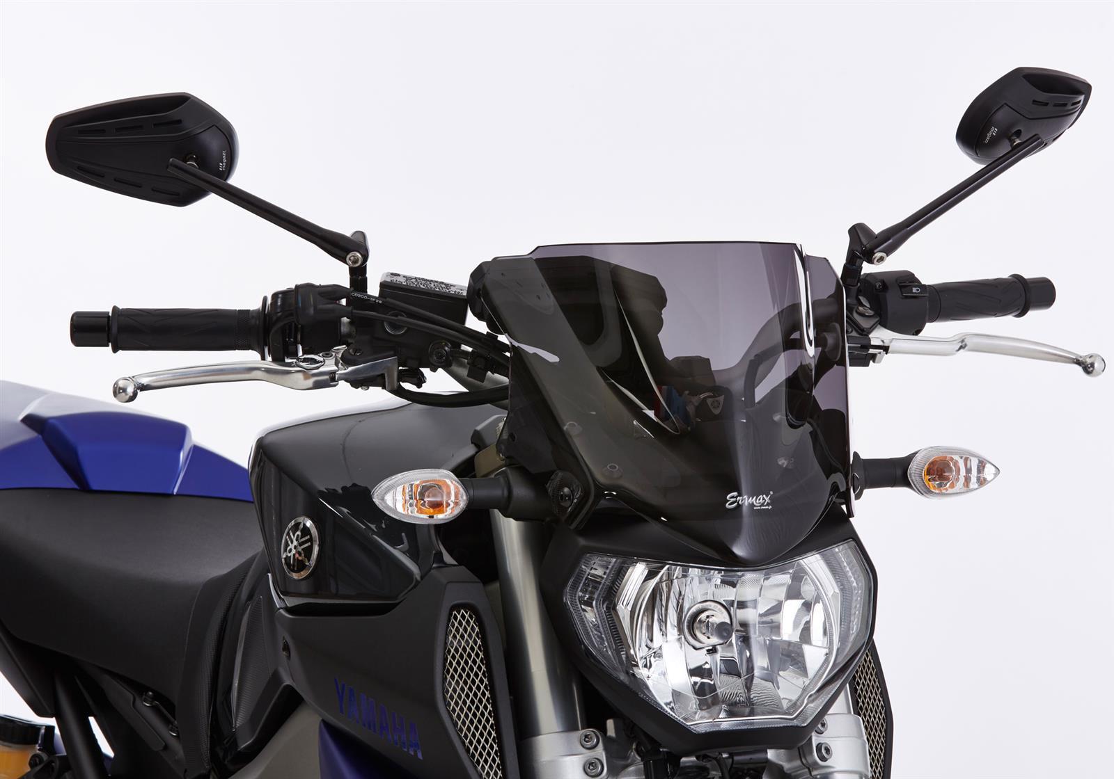 ERMAX Naked-Bike-Scheibe passend für Yamaha MT-09 2014-2016 RN29 - Kama Bike Parts