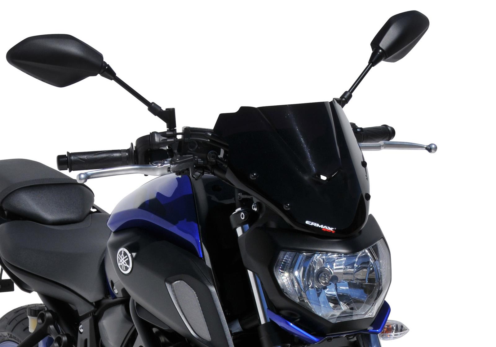 ERMAX Naked-Bike-Scheibe Sport passend für Yamaha MT-07 2018-2020 - Kama Bike Parts