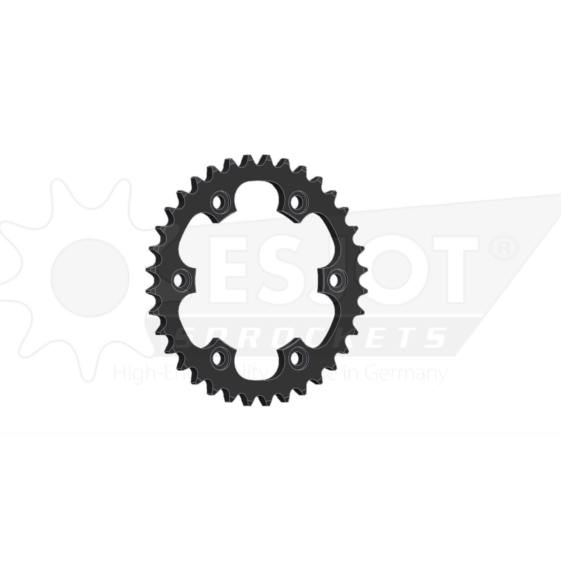 ESJOT Kettenrad 36 Zähne Stahl 530 Teilung - Kama Bike Parts