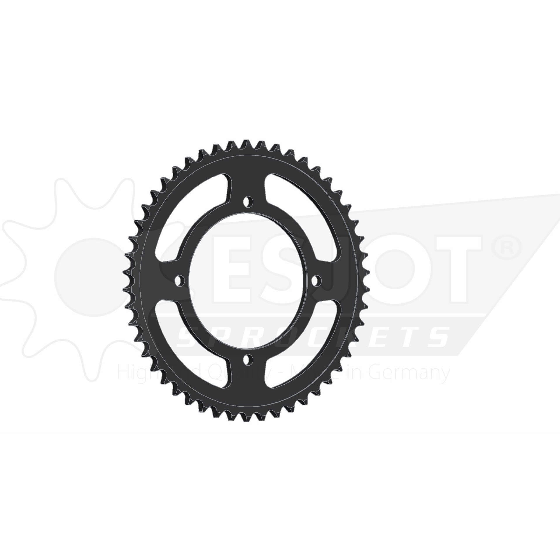 ESJOT Kettenrad 50 Zähne Stahl 428 Teilung - Kama Bike Parts