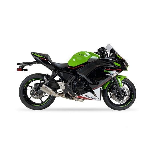 IXIL RC Auspuff Komplettanlage mit Kat passend für KAWASAKI Z 650 2021-2022