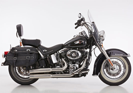 FALCON Auspuff passend für Harley Davidson SOFTAIL Heritage Classic 96 2007-2010 - Kama Bike Parts