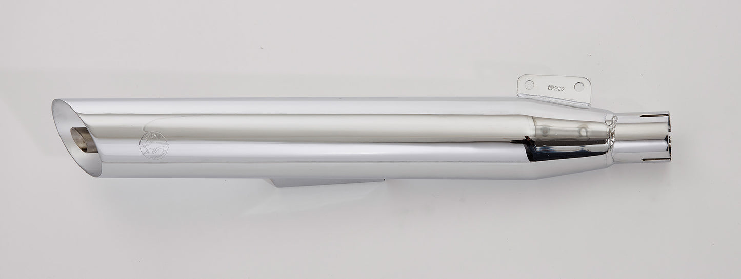 FALCON Cromo Line Auspuff passend für SUZUKI LS 650 1986-2000 - Kama Bike Parts