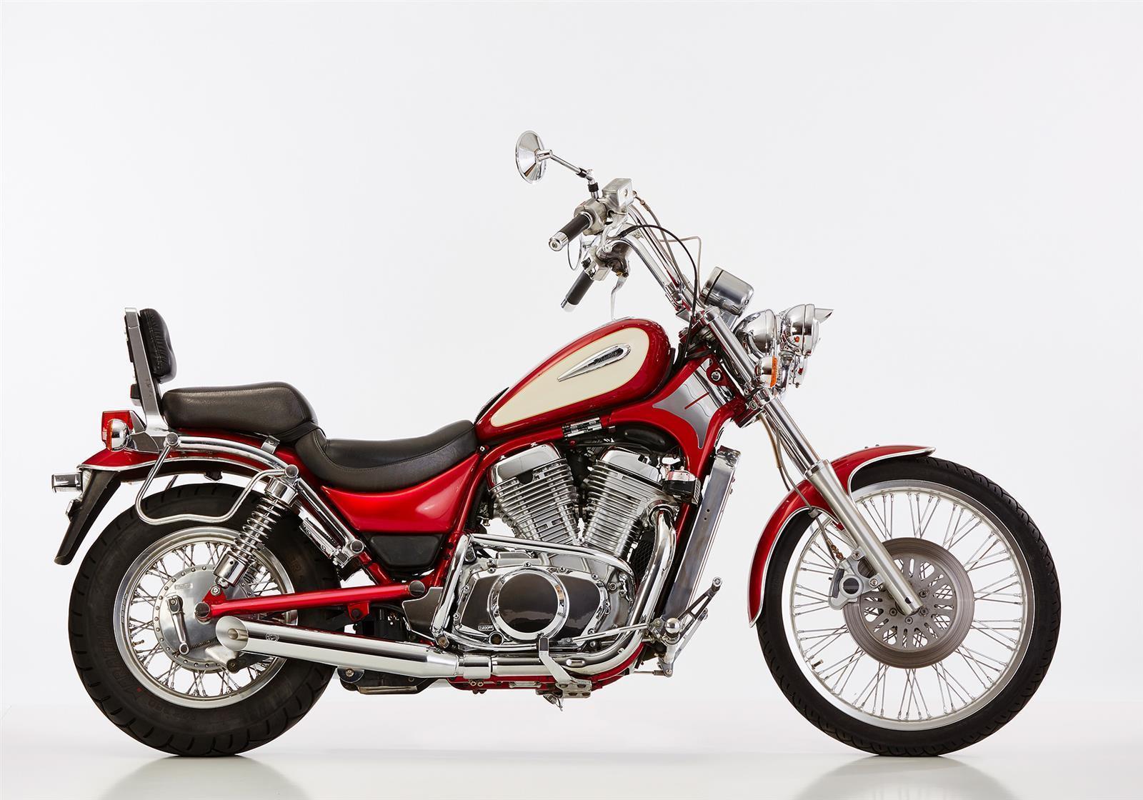 FALCON Cromo Line Auspuff passend für SUZUKI VS 600 Intruder 1995-1997 - Kama Bike Parts