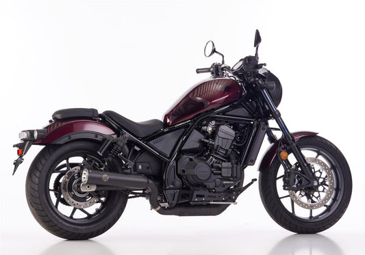 FALCON Double Groove Auspuff passend für Honda CMX1100 Rebel 2021-2024 - Kama Bike Parts
