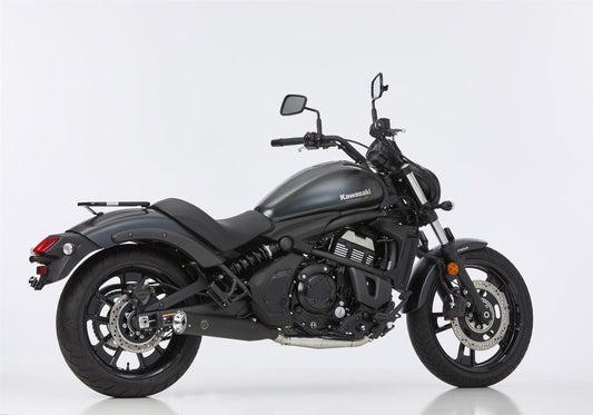 FALCON Double Groove Auspuff passend für Kawasaki Vulcan S 650 Cafe 2017-2020 - Kama Bike Parts