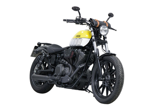 FALCON Double Groove Auspuff passend für Yamaha XV950R 2013-2021 - Kama Bike Parts