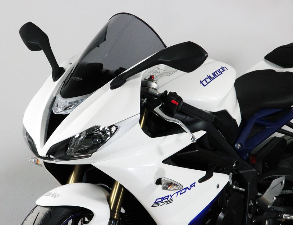 MRA Racingscheibe rauchgrau passend für Triumph Daytona 675 2013-