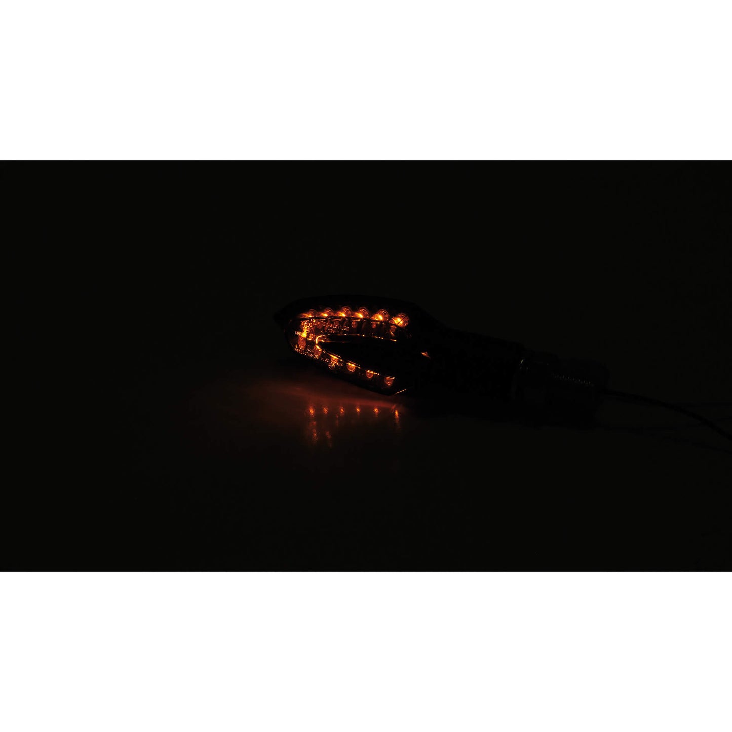 SHIN YO Motorrad LED Blinker VINCI Schwarz/Rauchgrau E-geprüft (Paar)