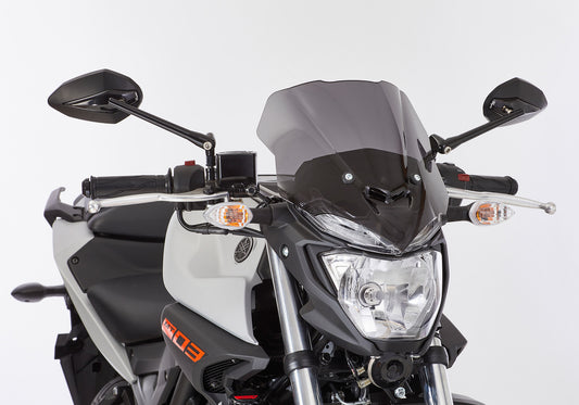 ERMAX Naked-Bike-Scheibe passend für YAMAHA MT-03 2016-2019 - Kama Bike Parts