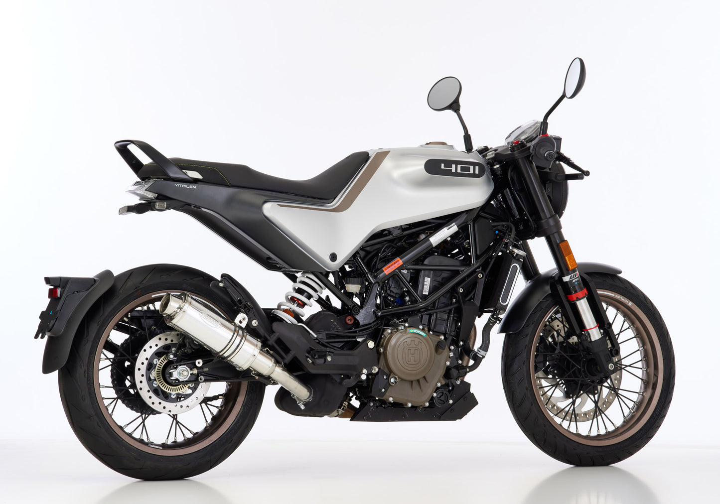HURRIC Supersport Aupuff passend für KTM 125 Duke 2024-2025 - Kama Bike Parts