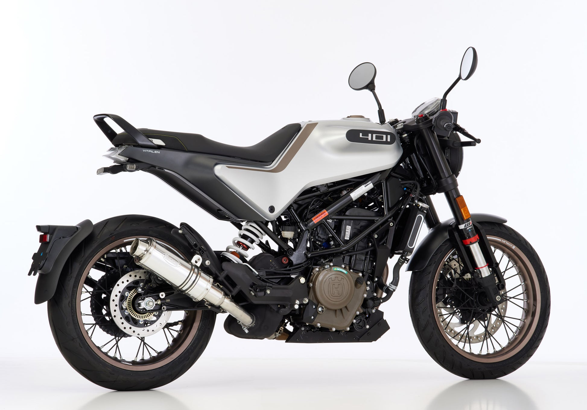 HURRIC Supersport Aupuff passend für KTM 125 Duke 2024-2025 - Kama Bike Parts