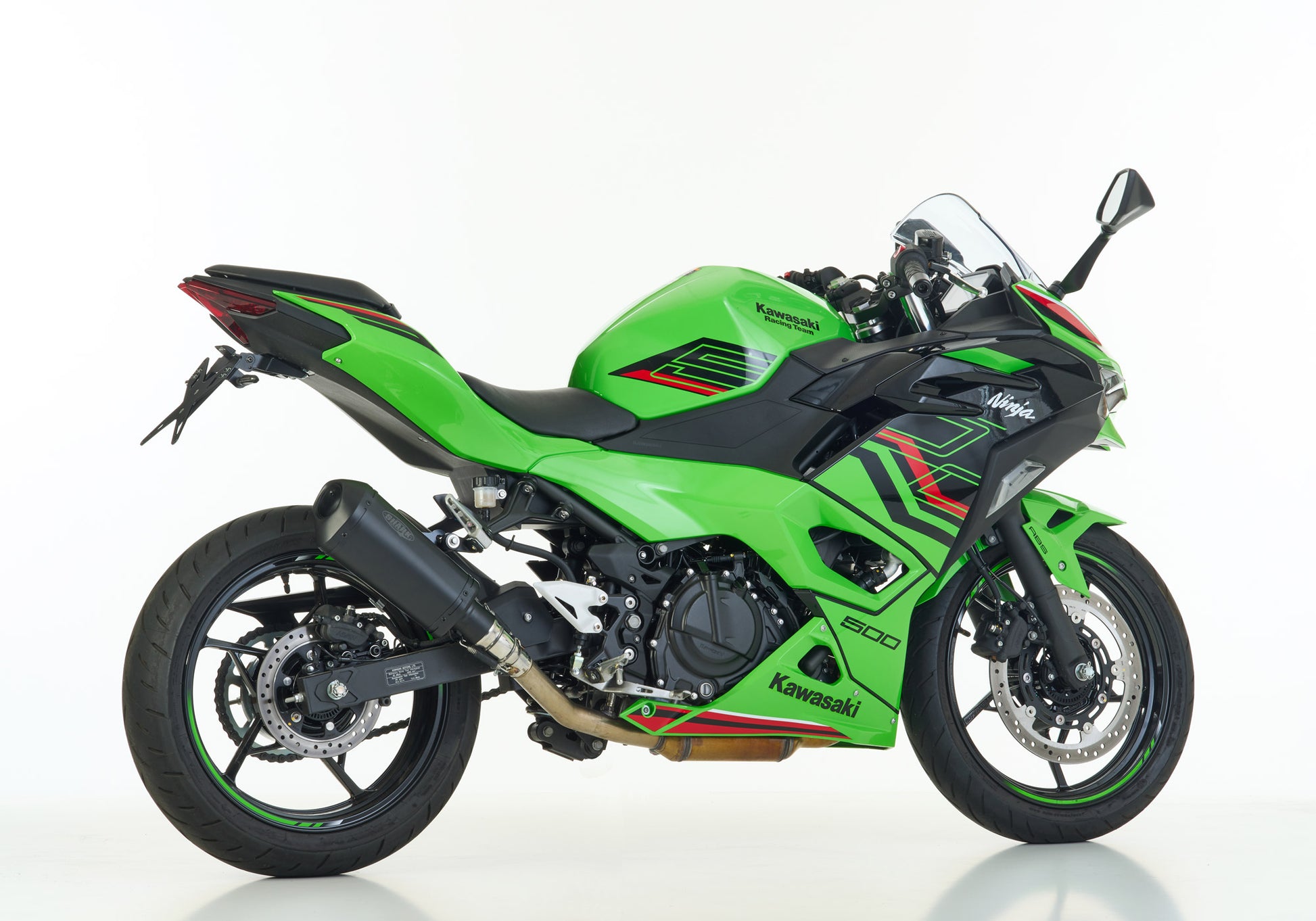 SHARK DSX-10 Aupuff Super Short passend für KAWASAKI Z500 2024-2025 - Kama Bike Parts