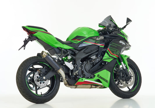 SHARK SRC 4Aupuff Super Short passend für KAWASAKI ZX-4R/SE/RR 2023-2025 - Kama Bike Parts
