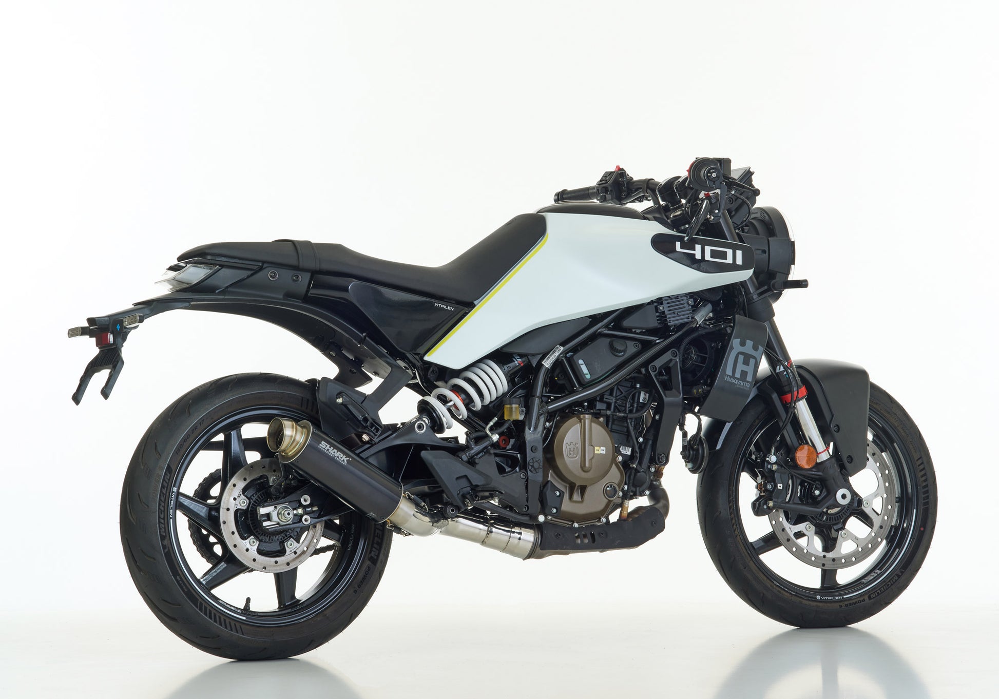 SHARK SRC 4 Aupuff passend für KTM 125 Duke 2024-2025 - Kama Bike Parts