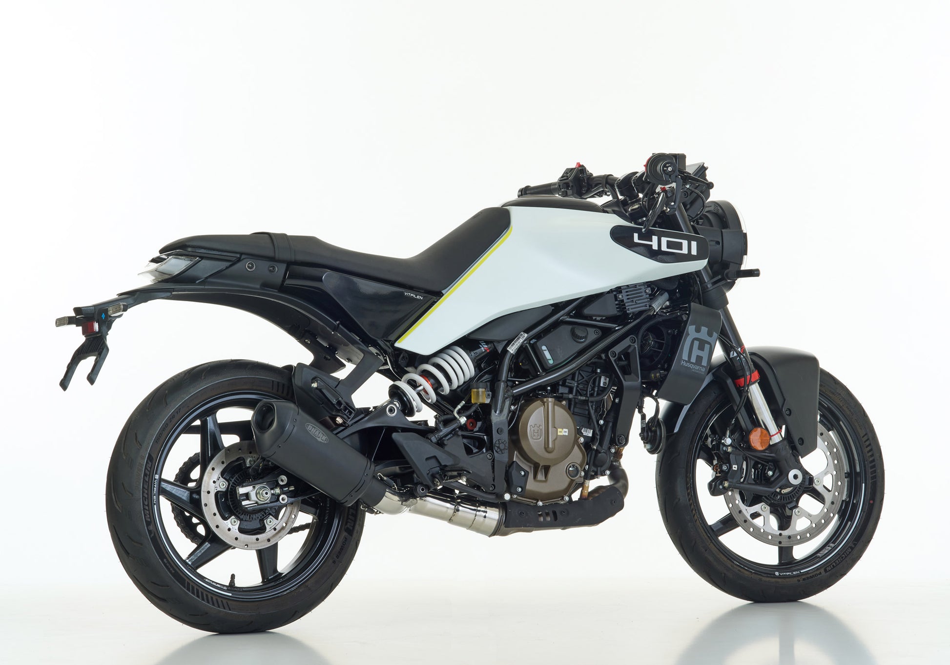 SHARK DSX-10 Aupuff passend für KTM 125 Duke 2024-2025 - Kama Bike Parts