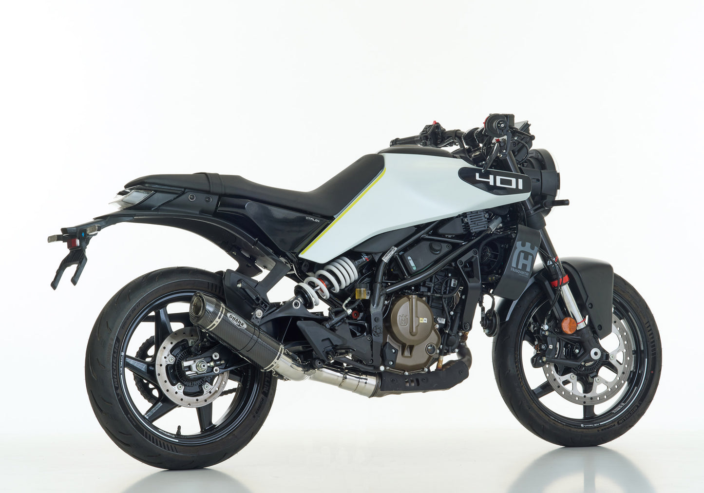 SHARK Street GP Aupuff passend für KTM 125 Duke 2024-2025 - Kama Bike Parts